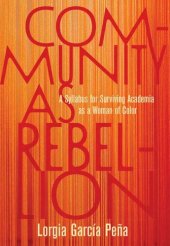 book Community as Rebellion