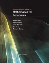 book Student Solutions Manual for Mathematics for Economics, fourth edition