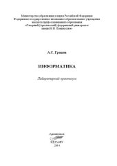 book Информатика: лабораторный практикум