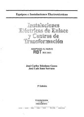 book Instalaciones electricas de enlace y centros de transformacion