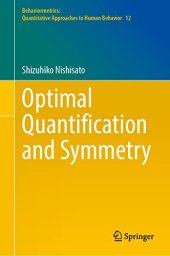 book Optimal Quantification and Symmetry