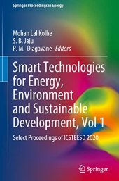 book Smart Technologies for Energy, Environment and Sustainable Development, Vol 1: Select Proceedings of ICSTEESD 2020