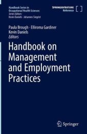 book Handbook on Management and Employment Practices