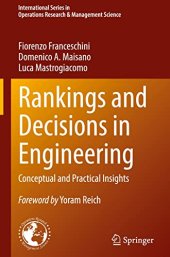 book Rankings and Decisions in Engineering: Conceptual and Practical Insights