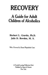 book Recovery: A Guide for Adult Children of Alcoholics