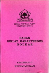 book Bahan diklat karakterdes Golkar. Kelompok C. Kepemimpinan