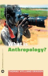 book What Is Anthropology? 