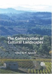 book The Conservation of Cultural Landscape 