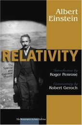 book Relativity: The Special and the General Theory, The Masterpiece Science Edition,