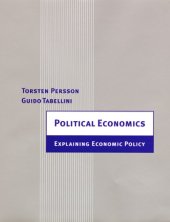 book Political Economics: Explaining Economic Policy 