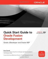 book Quick Start Guide to Oracle Fusion Development: Oracle JDeveloper and Oracle ADF 