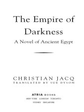 book The Empire of Darkness: A Novel of Ancient Egypt