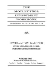 book The Motley Fool Investment Workbook