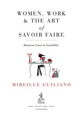 book Women, Work, and the Art of Savoir Faire: Business Sense and Sensibility