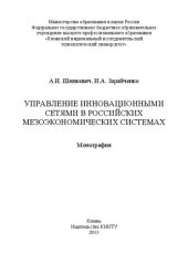 book Управление инновационными сетями в российских мезоэкономических системах: монография