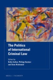 book The Politics of International Criminal Law