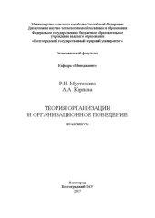 book Теория организации и организационное поведение: Практикум