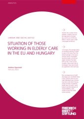 book SITUATION OF THOSE WORKING IN ELDERLY CARE IN THE EU AND HUNGARY