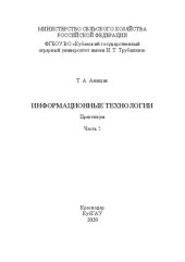book Информационные технологии: практикум. Часть 2