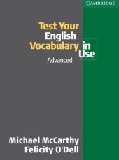 book Test Your English Vocabulary in Use: Advanced