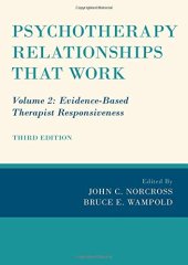 book Psychotherapy Relationships that Work: Volume 2: Evidence-Based Therapist Responsiveness