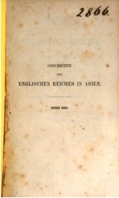 book Geschichte des Englischen Reiches in Asien