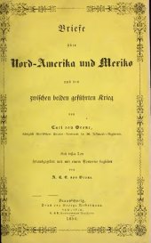 book Briefe über Nord-Amerika und Mexiko und der zwischen beiden geführte Krieg