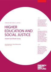 book HIGHER EDUCATION AND SOCIAL JUSTICE : Student Social Needs Survey