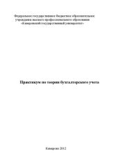 book Практикум по теории бухгалтерского учета