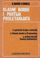 book Klasne borbe i partija proletarijata