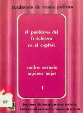 book El problema del fetichismo en El capital