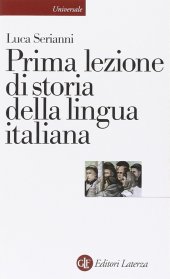 book Prima lezione di storia della lingua italiana