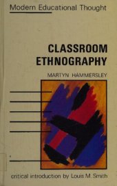 book Classroom Ethnography: Empirical and Methodological Essays