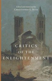 book Critics of the Enlightenment