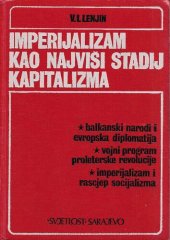 book Imperijalizam kao najviši stadij kapitalizma