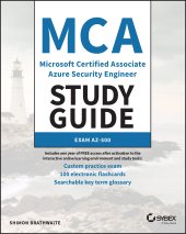 book MCA Microsoft Certified Associate Azure Security Engineer Study Guide: Exam AZ-500