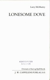 book Lonesome Dove