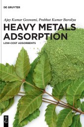 book Heavy Metals Adsorption: Low-Cost Adsorbents