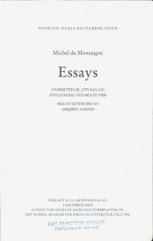 book Essays