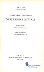 book Dårskapens lovtale