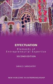 book Effectuation: Elements of Entrepreneurial Expertise