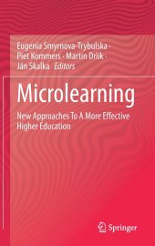 book Microlearning: New Approaches To A More Effective Higher Education