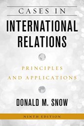 book Cases in International Relations