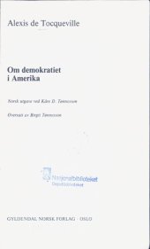 book Om demokratiet i Amerika