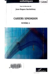 book Cahiers Simondon