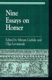 book Nine Essays on Homer