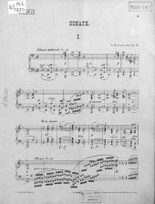 book Sonate fur Pianoforte von S. Rachmaninow