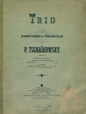 book Trio pour Piano, Violon et Violoncelle