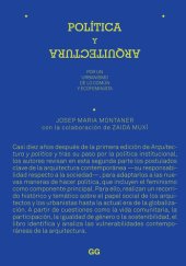 book Política y arquitectura: Por un urbanismo de lo común y ecofeminista