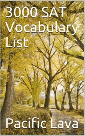 book 3000 SAT Vocabulary List